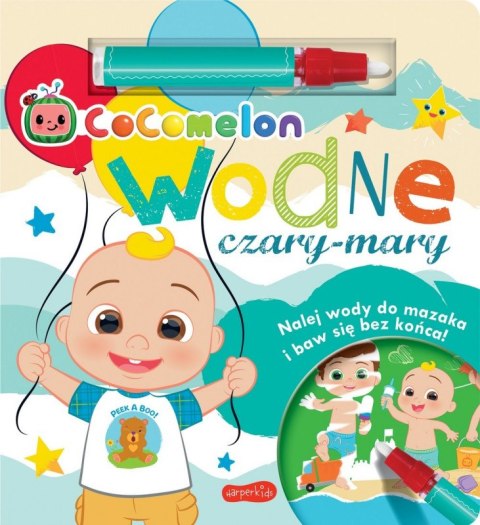 Kolorowanka wodna Cocomelon Wodne czary-mary Harper Collins