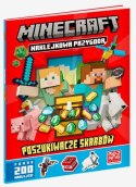 Książeczka Minecraft. Naklejkowa przygoda. Poszukiwacze skarbów Harper Collins