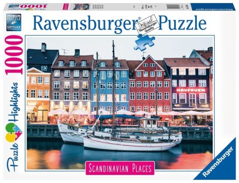 Puzzle 1000 elementów Skandynawskie miasto Ravensburger Polska