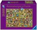 Puzzle 18000 elementów Półka z ksiażkami XXL Ravensburger Polska