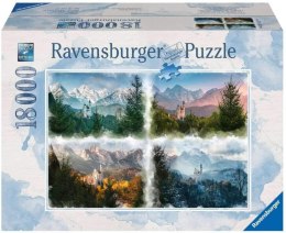 Puzzle 18000 elementów Zamek Neuschwanstein Ravensburger Polska