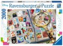 Puzzle 2000 elementów Kolekcja znaczków pocztowych Ravensburger Polska