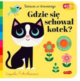 Książeczka Gdzie się schował kotek? Akademia Mądrego Dziecka. Zabawa w chowanego Harper Collins