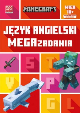 Książeczka Minecraft. Język angielski. Megazadania 10+ Harper Collins