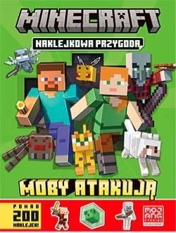 Książeczka Minecraft. Naklejkowa przygoda. Moby atakują Harper Collins