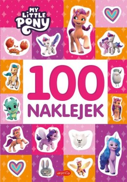 Książeczka My Little Pony. Nowe pokolenie. 100 naklejek Harper Collins