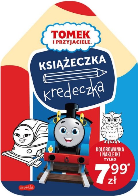 Książeczka Tomek i przyjaciele. Książeczka kredeczka Harper Collins