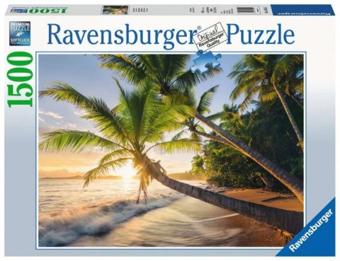 Puzzle 1500 elementów Plażowa kryjówka Ravensburger Polska