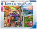 Puzzle 2D 1000 elementów Widok z kampera Ravensburger Polska