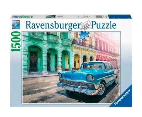 Puzzle 2D 1500 elementów Auta Kuby Ravensburger Polska