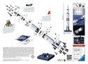 Puzzle 3D Rakieta Apollo Saturn V Ravensburger Polska
