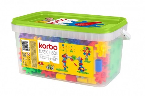 Klocki Basic 180 Korbo