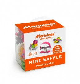 Klocki waffle mini 35 sztuk dziewczynka Marioinex