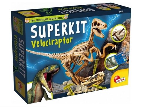 Zestaw I'm Genius Superkit Velociraptor Lisciani