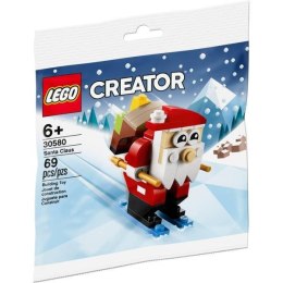 Klocki Creator 30580 Święty Mikołaj na nartach 25