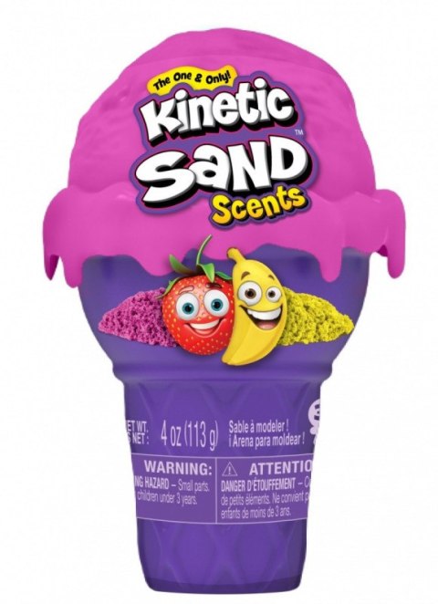 Piasek Kinetic Sand Pojemnik na lody Spin Master