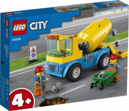 Klocki City 60325 Ciężarówka z betoniarką 25