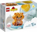 Klocki DUPLO 10964 Zabawa w kąpieli: pływająca czerwona panda 25