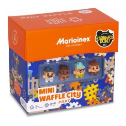 Klocki Waffle mini - Port 248 elementów Marioinex