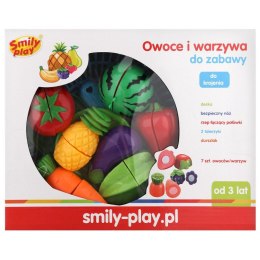 Owoce i warzywa do zabawy Smily Play