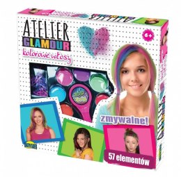 Zestaw kosmetyków Atelier Glamour Kolorowe włosy Dromader