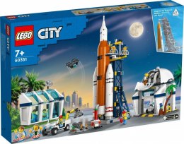 Klocki City 60351 Start rakiety z kosmodromu 25