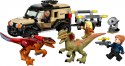 Klocki Jurassic World 76951 Transport pyroraptora i dilofozaura 25