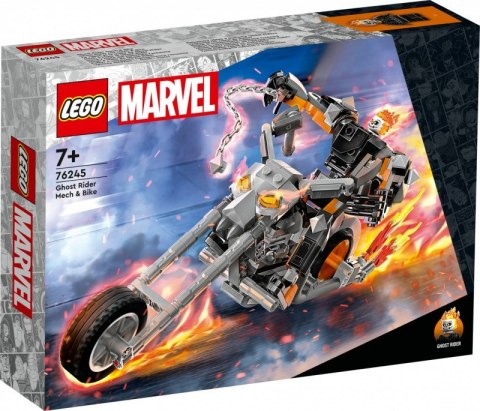 Klocki Super Heroes 76245 Upiorny Jeździec - mech i motor 25