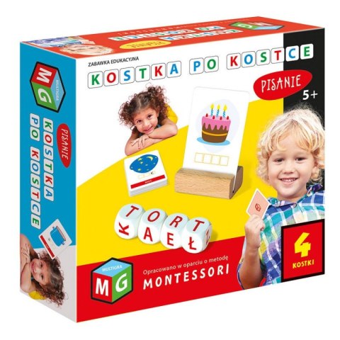 MULTIGRA Montessori Kostka po kostce - pisanie 4 kostki Alexander