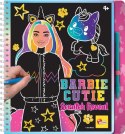 Książeczka Barbie zdrapywanka i szkicownik Lisciani