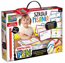 Zestaw edukacyjny Montessori Pen Szkoła pisania z 18 tabliczkami Lisciani
