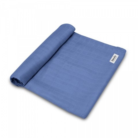 Otulacz dla dziecka Bamboo Swaddle Blue Denim Lionelo