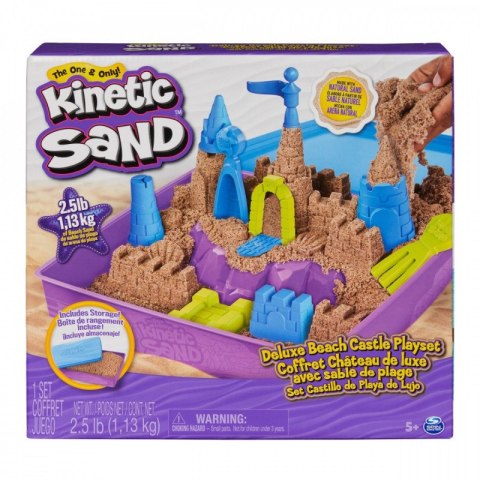 Piasek kinetyczny Kinetic Sand zestaw Zamek na plaży Spin Master