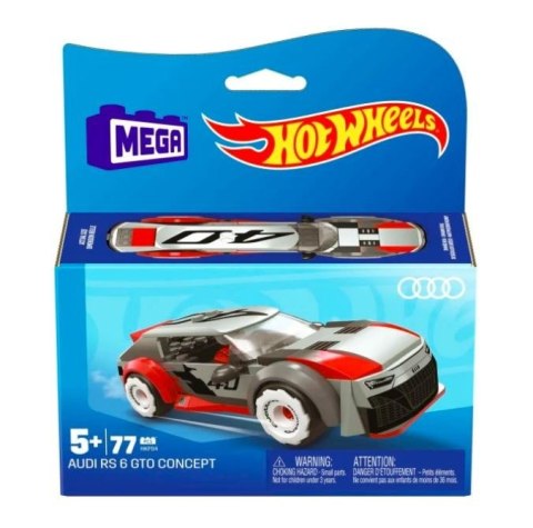 Zestaw konstrukcyjny Hot Wheels Audi RS6 Mega Bloks