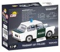 Klocki Cars Trabant 601 Polizei Cobi Klocki