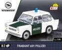 Klocki Cars Trabant 601 Polizei Cobi Klocki