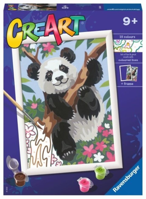 Malowanka CreArt dla dzieci Panda Ravensburger Polska