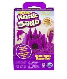 Piasek Kinetyczny Kinetic Neon Sand Purple Spin Master