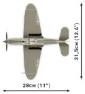 Klocki Hisctorical Collection WWII Bell P-39D Airacobra 361 klocków