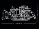 Klocki Technic 42131 Buldożer Cat D11T