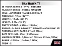 Klocki BAe Hawk T1 362 klocków