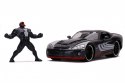 Pojazd i Figurka Marvel Venom 2008 Dodge Viper 1:24