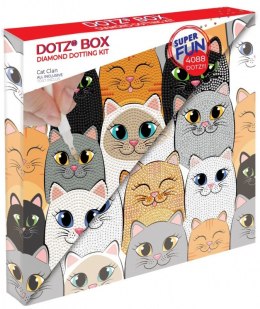 Zestaw Diamond Dotz - Klan kotów pudełko