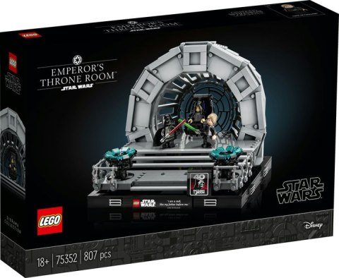 LEGO® Star Wars™ - Diorama: Sala tronowa Imperatora™