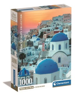 Clementoni: Puzzle 1000el. Compact Santorini
