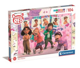 Clementoni: Puzzle 104el. Super Kolor - Disney Turning Red