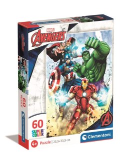 Clementoni: Puzzle 60el. Super Kolor - Marvel Avengers