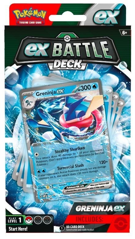 Karty Deluxe Battle Deck-Greninja EX