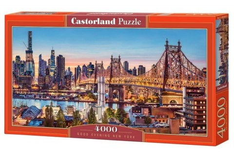 Puzzle 4000 elementów - Dobry Wieczór, Nowy Jork