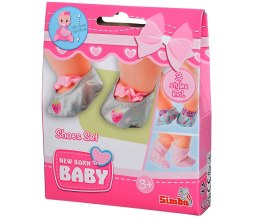 New Born Baby - Zestaw bucików dla lalki (3 pary)